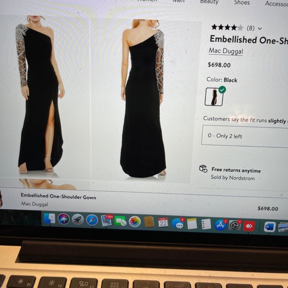 Mac Duggal  crystal embellished gown - Picture 5 of 6